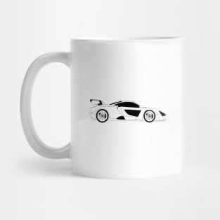 Senna Black Outline Mug